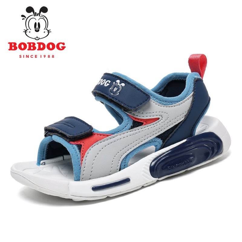 Babudou Boys Sandals Summer Summer Boys Shoes Sports Soft Sole Open Toe Beach Children'S Shoes - Image 1